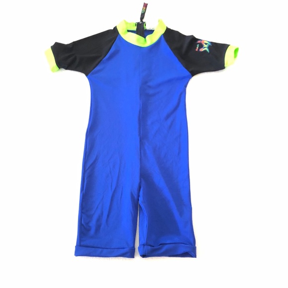 Skinz Radicool One Piece Swim Suit Rash Guard Zip - Picture 1 of 6
